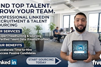 source top talent and recruit qualified candidates using linkedin