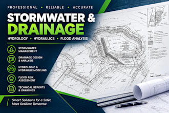 civil engineer stormwater drainage hydrology hydraulics grading flood analysis