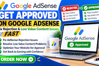 get google adsense approval, fix adsense rejection and low value content issues