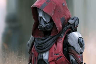 design sci fi characters with unique costumes