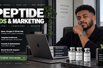 setup peptide ads peptide marketing fix peptide ads issues google ads  fb ig ads