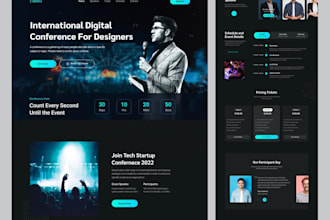 build event website with ticket booking, event management website for rsvp