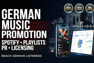 promote your music in germany with spotify, PR, playlist and licensing