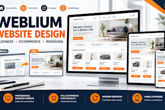 weblium business website ecommerce store redesign weblium website expert