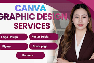 create professional canva graphic designs