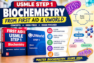 teach you biochemistry and microbiology