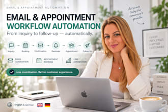 automate your email and appointment booking workflow