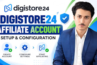 create a digistore24 affiliate sales funnel and landing page