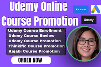 promote your udemy online course to boost visibility and targeted enrollment