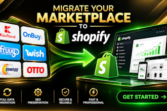 migrate kaufland marketplace onbuy fruugo wish newegg otto to ecommerce shopify