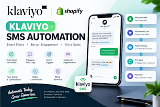 build klaviyo SMS automation flows for your ecommerce store