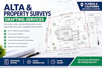 draft alta, nsps and residential property survey plans