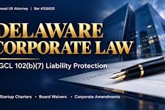 draft delaware dgcl 102b7 exculpation clause for your startup as startup lawyer