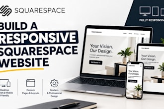 build a responsive squarespace website