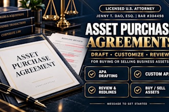 draft asset purchase agreement for acquisition