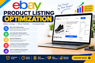 optimize ebay product titles item specifics search visibility