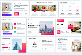 real estate presentation property listing deck property brochure for fundraising