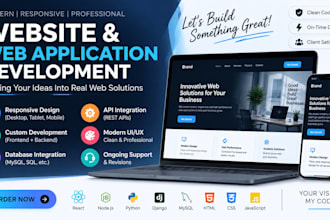 develop custom software and web applications