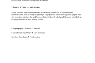 translate spanish to swedish and swedish to spanish