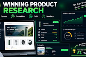 do shopify product research and winning product research
