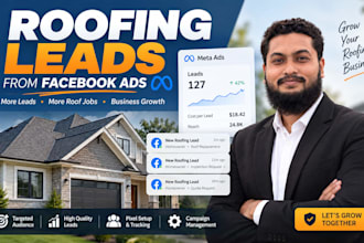 generate roofing leads with facebook and meta ads