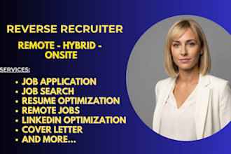 be your reverse recruiter, apply to jobs, do job application, job search