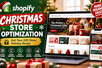 optimize your shopify christmas store for holiday gift sales