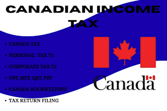 prepare and file canadian income tax, personal tax t1, self employed tax filing