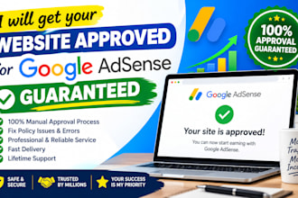 get your website approved for google adsense guaranteed