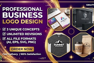 design your business and brand logo