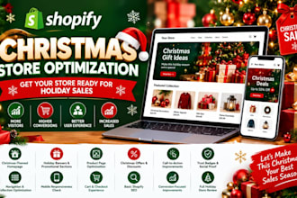 optimize your shopify christmas store for holiday sales and conversions