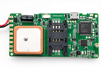 develop gps tracking pcb for logistics, cargo and equipment monitoring