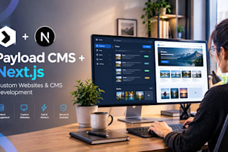 build a custom payload cms and nextjs website
