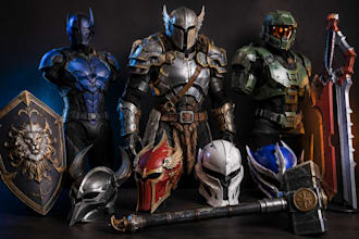 create custom cosplay armor, props and weapons