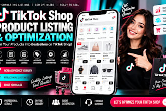 upload and optimize your tiktok shop product listings