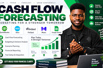 cash flow forecasting budgeting with quickbooks xero floqast moxo google sheet