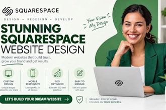build squarespace design redesign squarespace website design squarespace website