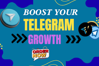 do organic telegram promotion, telegram members, telegram ads to gain followers
