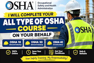 all type of osha courses