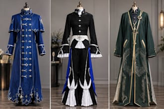 sew custom cosplay costume