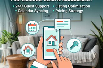 be your airbnb virtual assistant and remote cohost