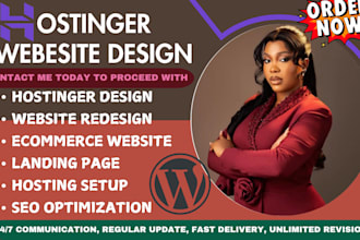 build hostinger website hostinger website redesign hostinger wordpress redesign