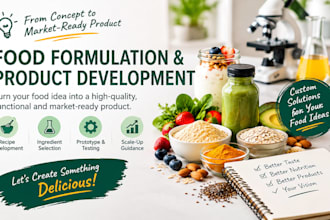 do food formulation and product development