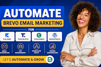 setup kajabi thinkific teachable wordpress with brevo email marketing automation
