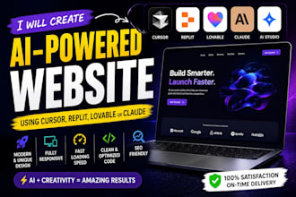 build ai website, ai web application, ai saas