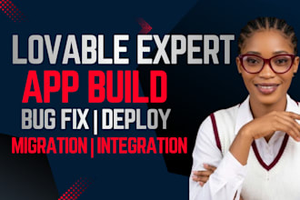 build your custom lovable ai web app saas mvp supabase and API bug fixing