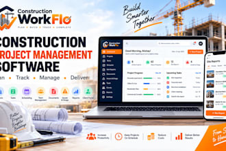 build construction project management software and workflow system