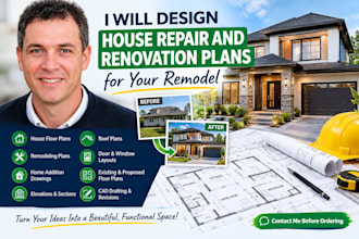 design house repair and renovation plans for your remodel