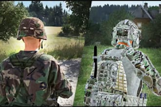 create mods retextures and custom development for arma 3 and arma reforger