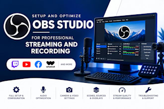 setup and optimize obs studio for professional streaming and recording